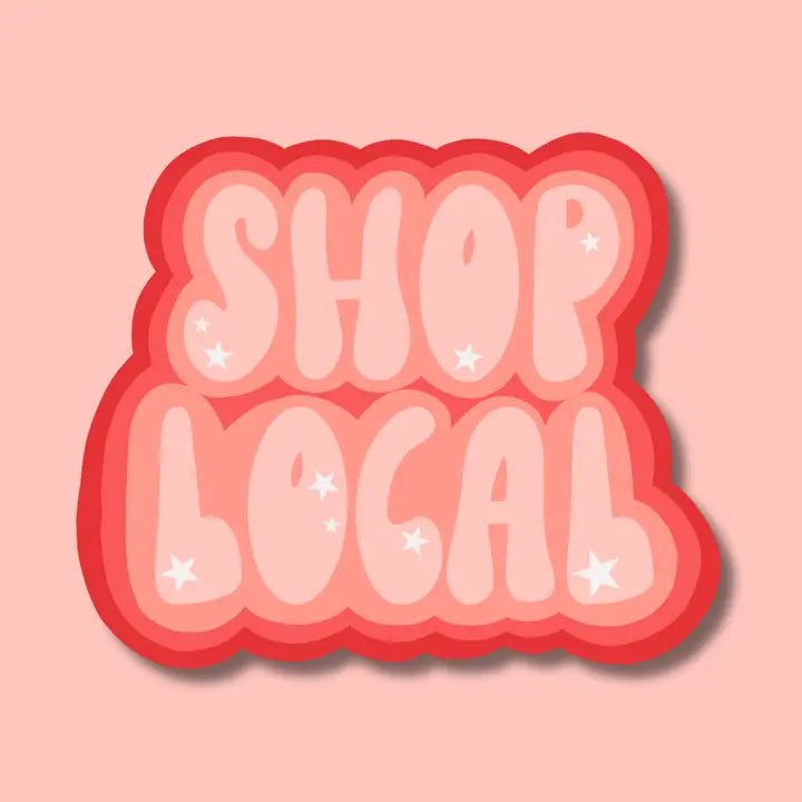 Shop Local Sticker