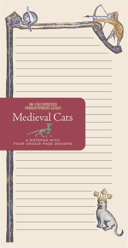 Medieval Cats Notepad