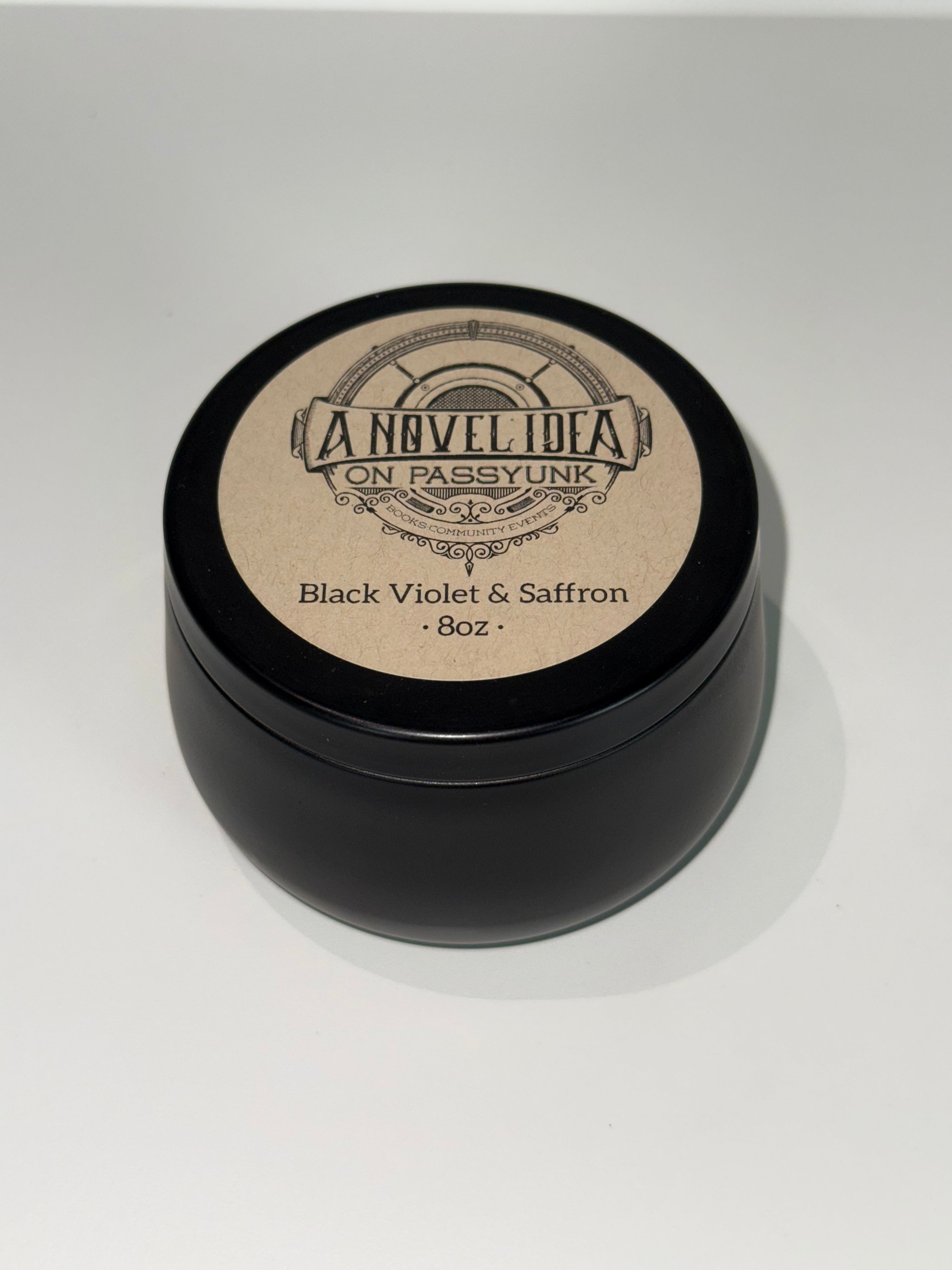 ANI Black Violet & Saffron Candle