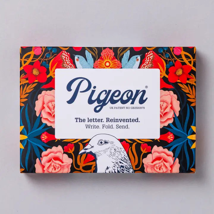 Bright & Beautiful Pigeon, Folding Stationery Letter Pack