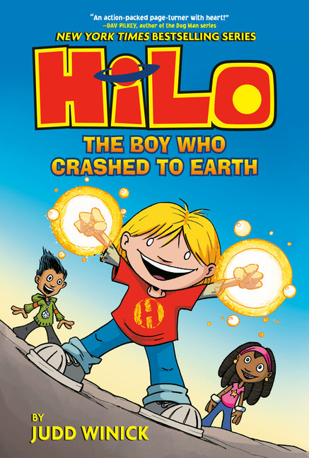 Hilo #1: The Boy Who Crashed to Earth: (A Graphic Novel)