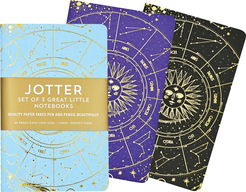 Celestial Jotter Notebooks (Set of 3)