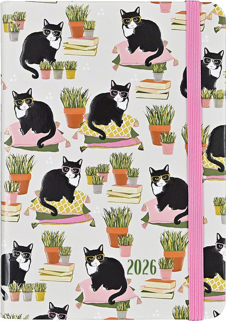 2026 Smarty Cats Weekly Planner (16 Months, Sept 2025 to Dec 2026)