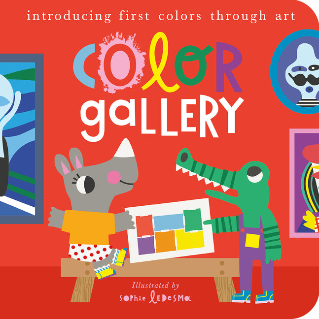 Color Gallery: Introducing First Colors Through Art