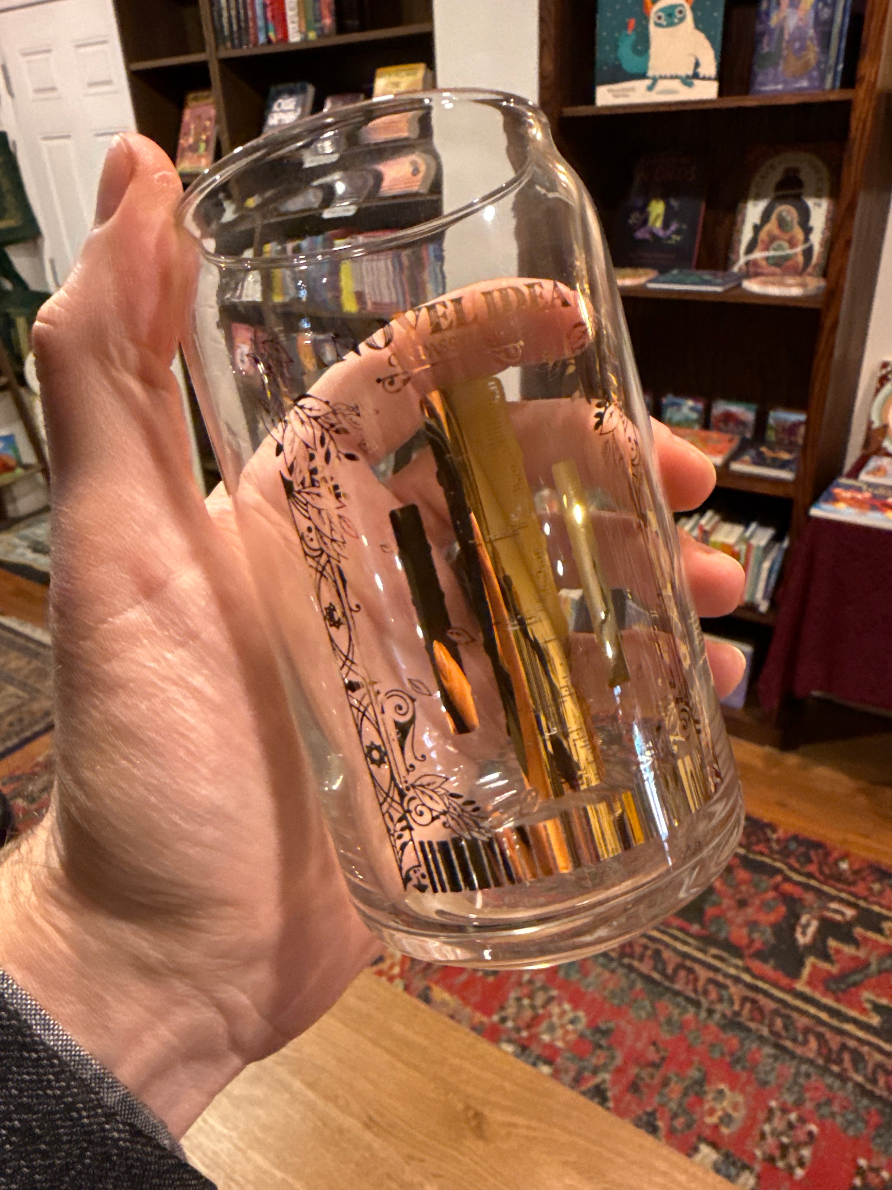 ANI Three of Wands Can Glass