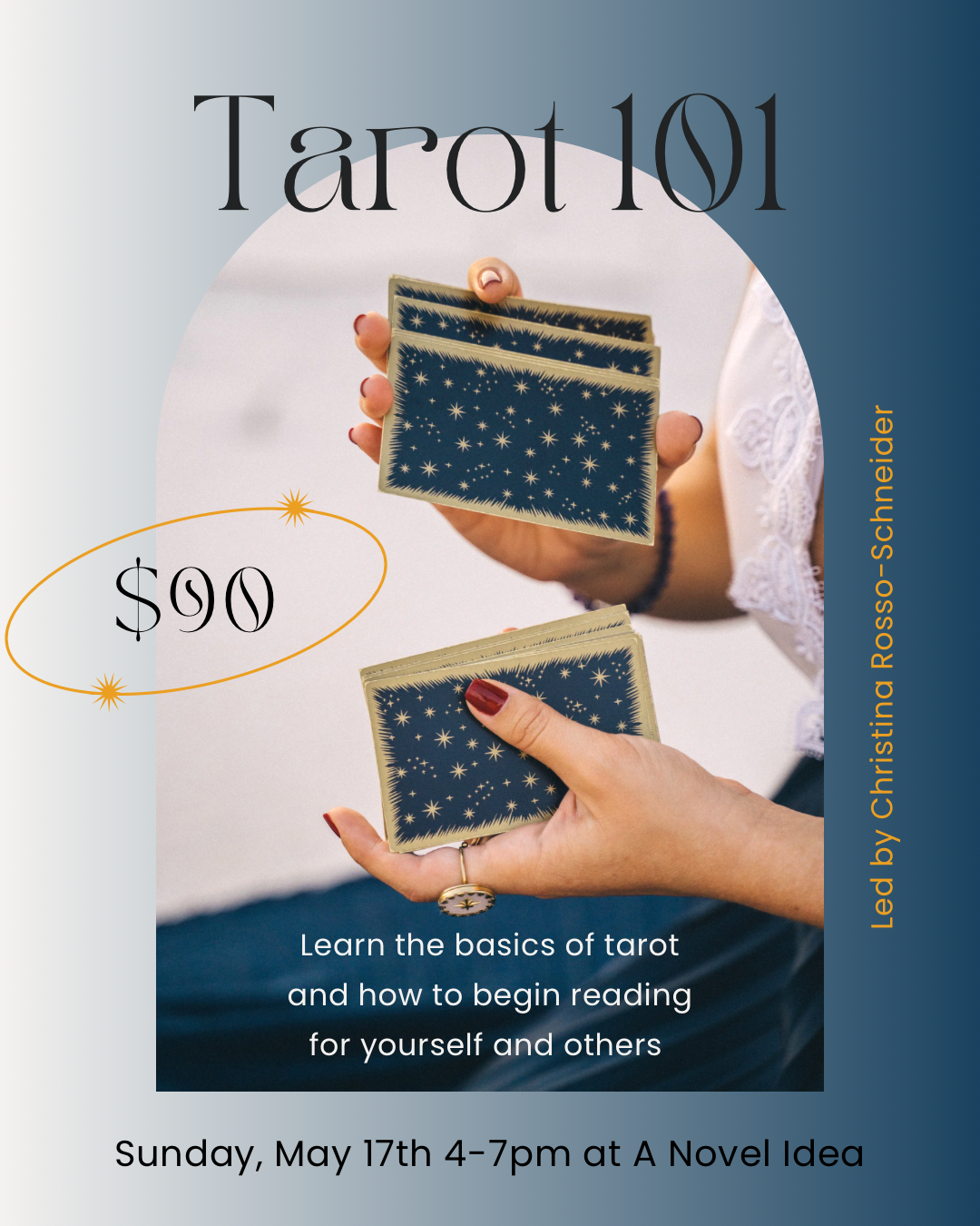 Tarot 101 May 17th 4pm