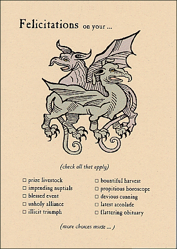 Prize Livestock Card