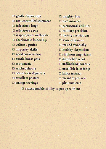 Reckless Abandon Card