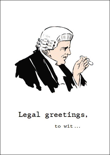 Legal Greetings