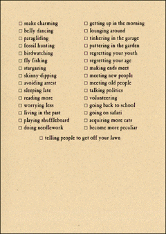 Remodeling Card