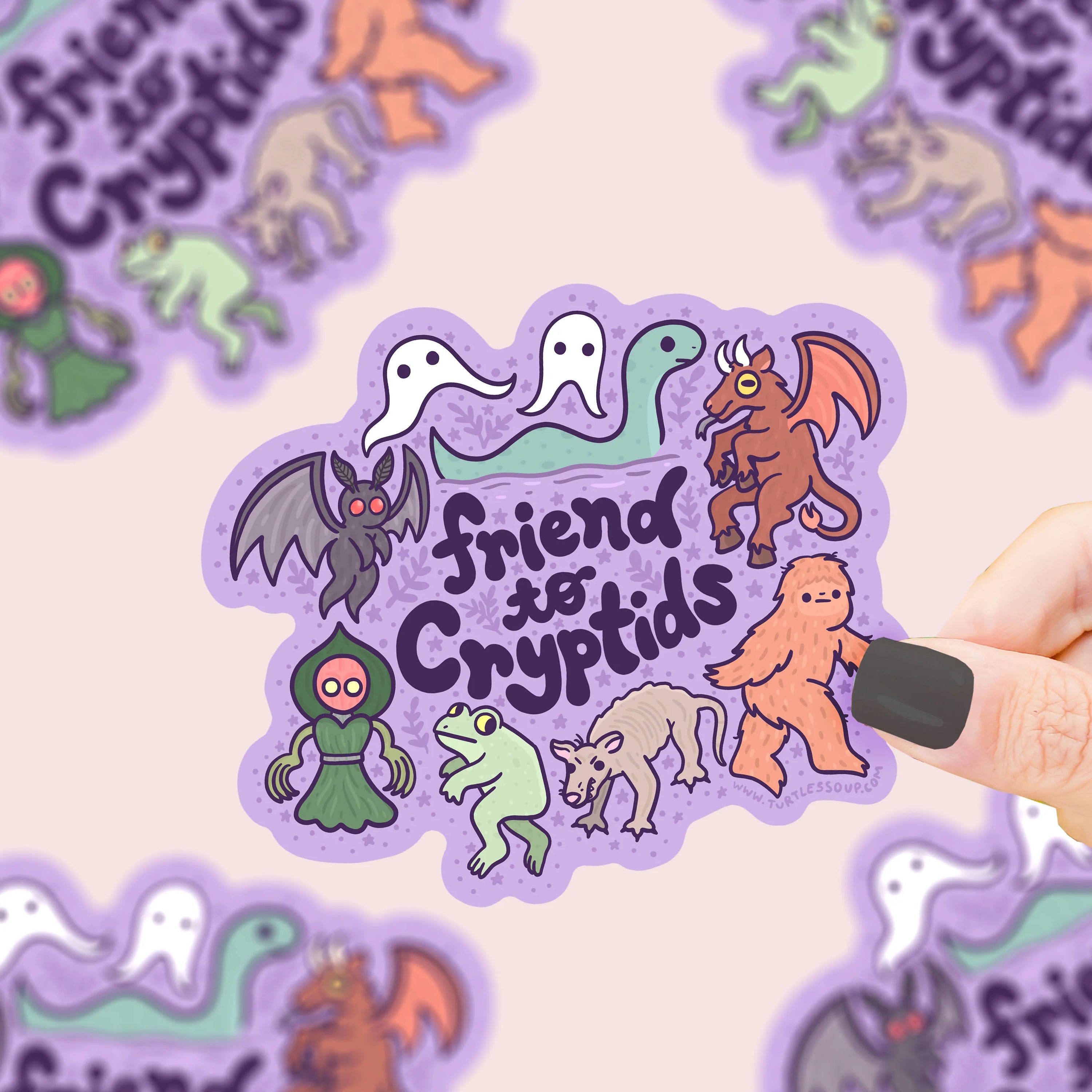 Friend to Cryptids Sticker