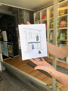 ANI Storefront Art Print