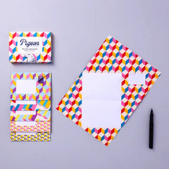 Urban Pigeon, Colorful Folding Letter Pack