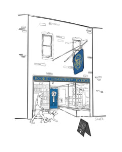 ANI Storefront Art Print