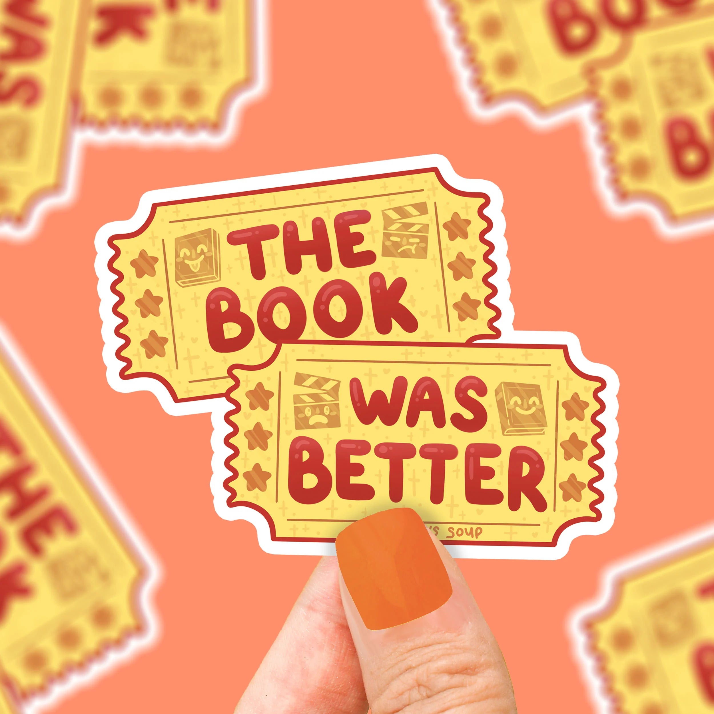 The Book Was Better Sticker
