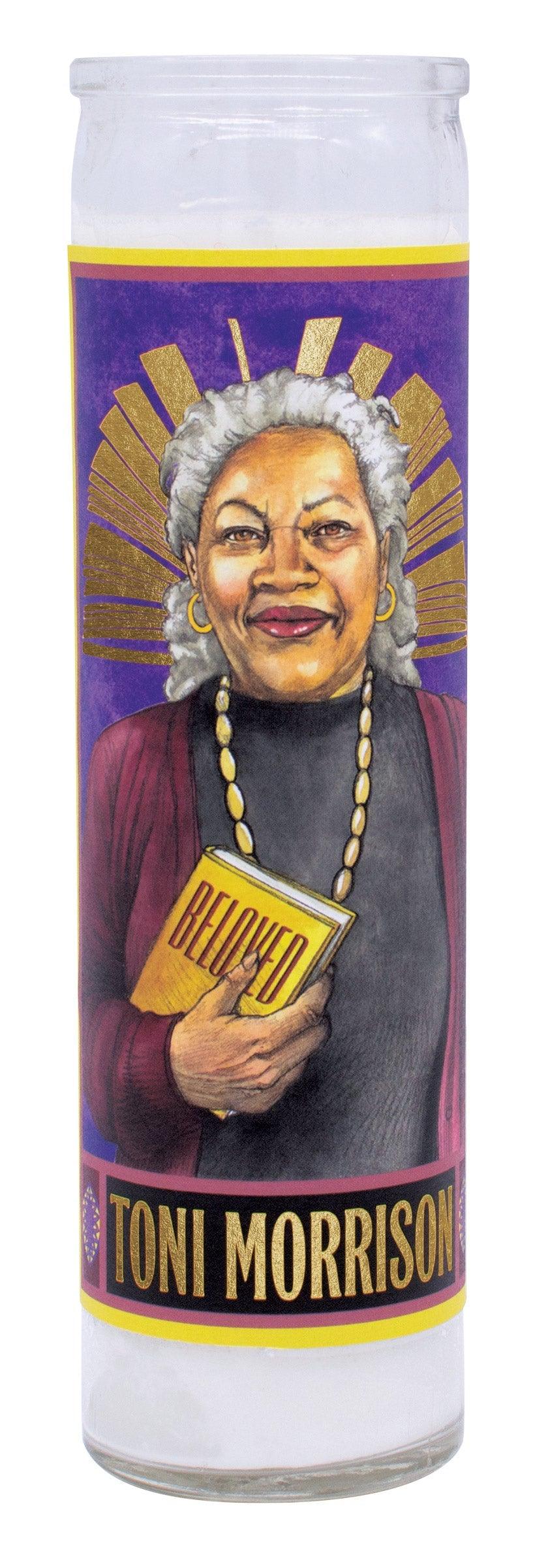 Toni Morrison Secular Saint Candle